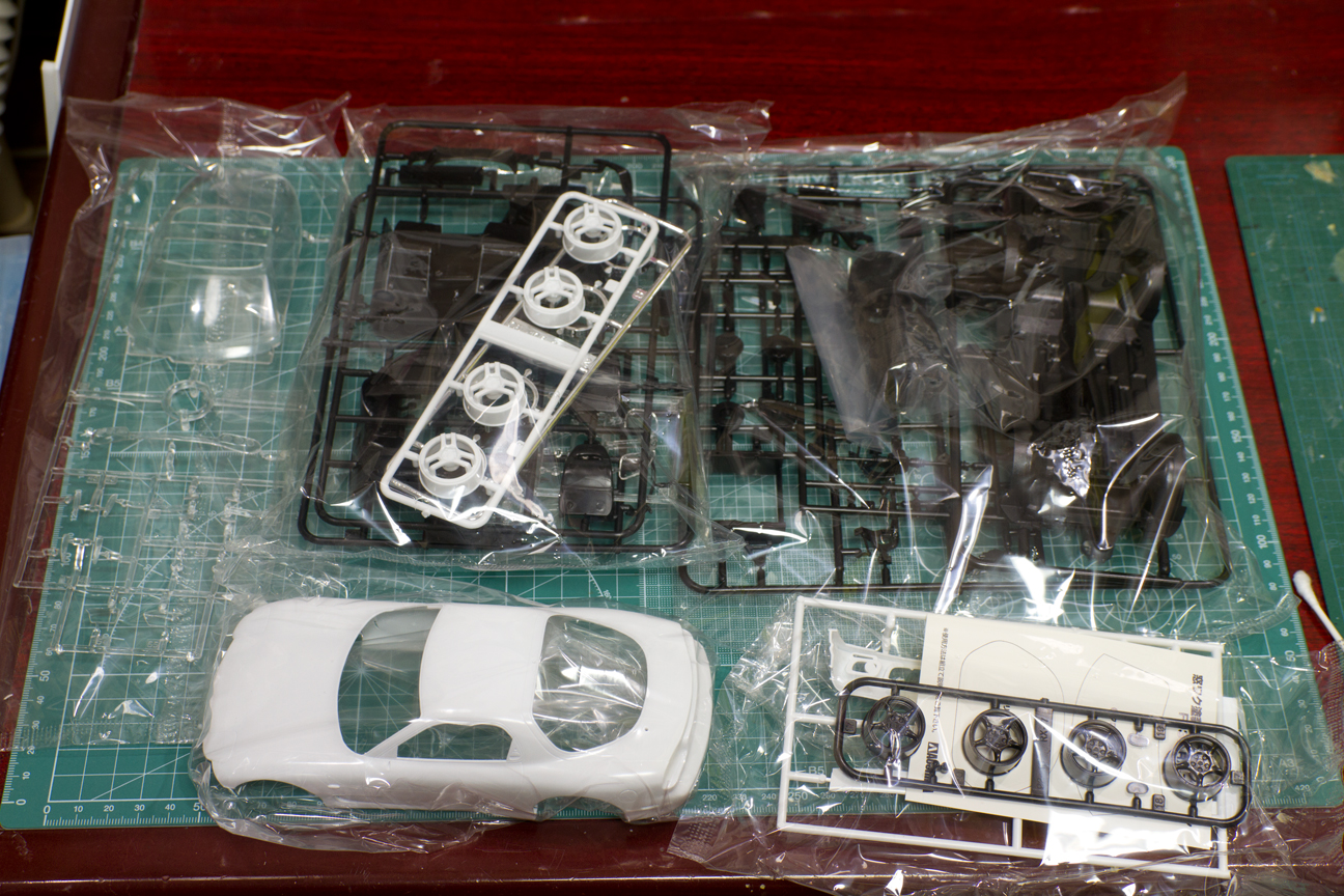 No.01] 痛車ソードアート・オンラインFD3S: プラモ製作日記