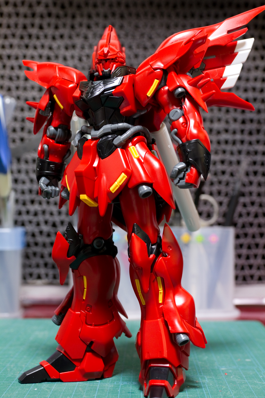 HGUC 1/144 νガンダム HWS ＋ シナンジュ・スタイン ナラティブVer ＋